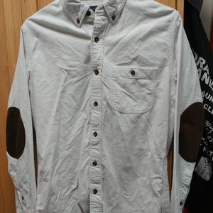 J. Crew Flannel Shirt with Suede Elbow pads